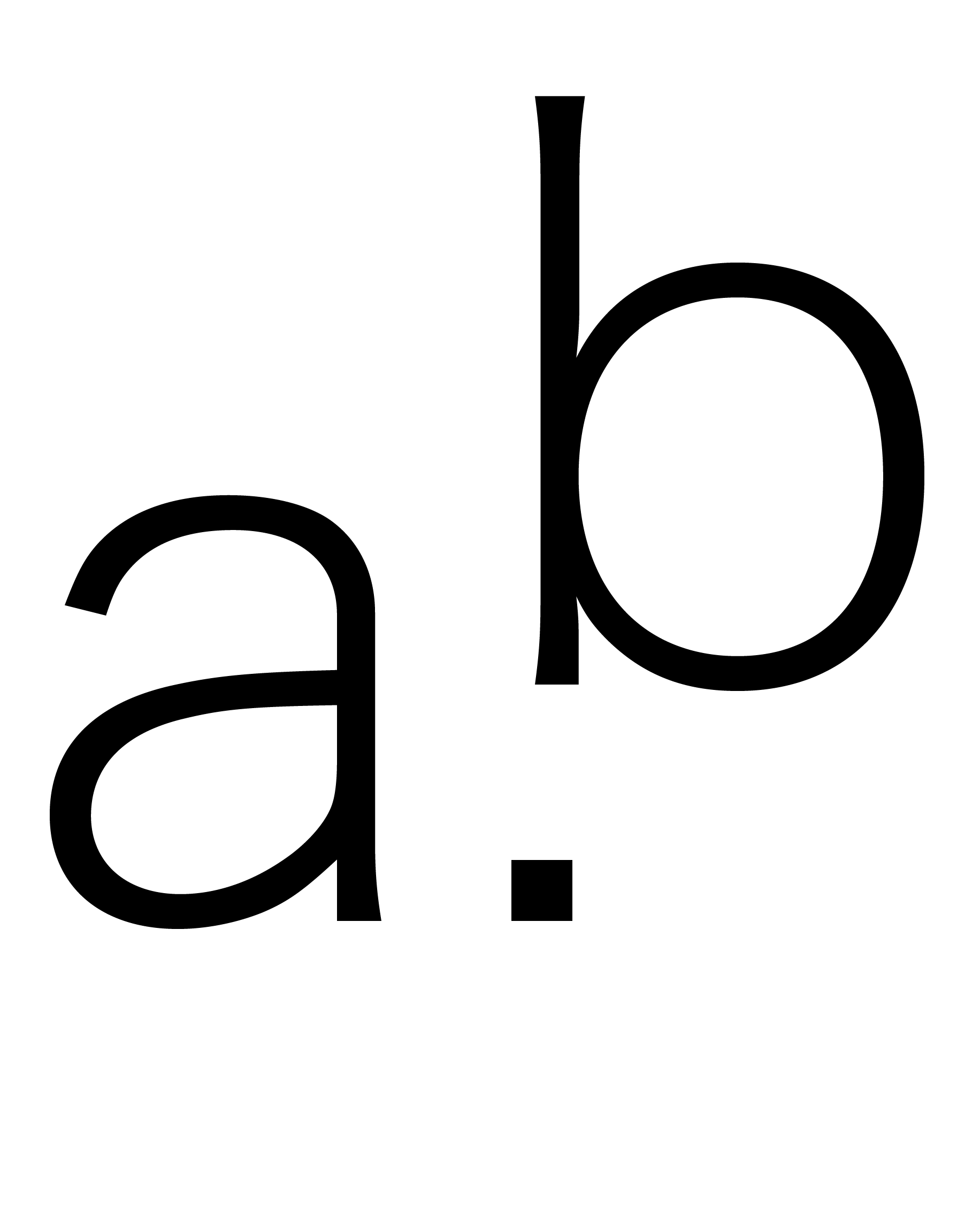 a.b