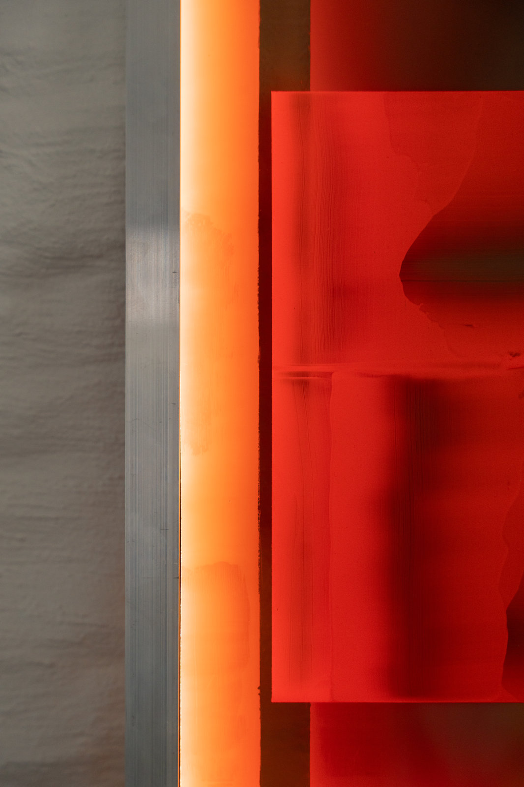 KeerLicht I, schilderij van Alanis Blondeel, 30 × 40 × 0.8 cm