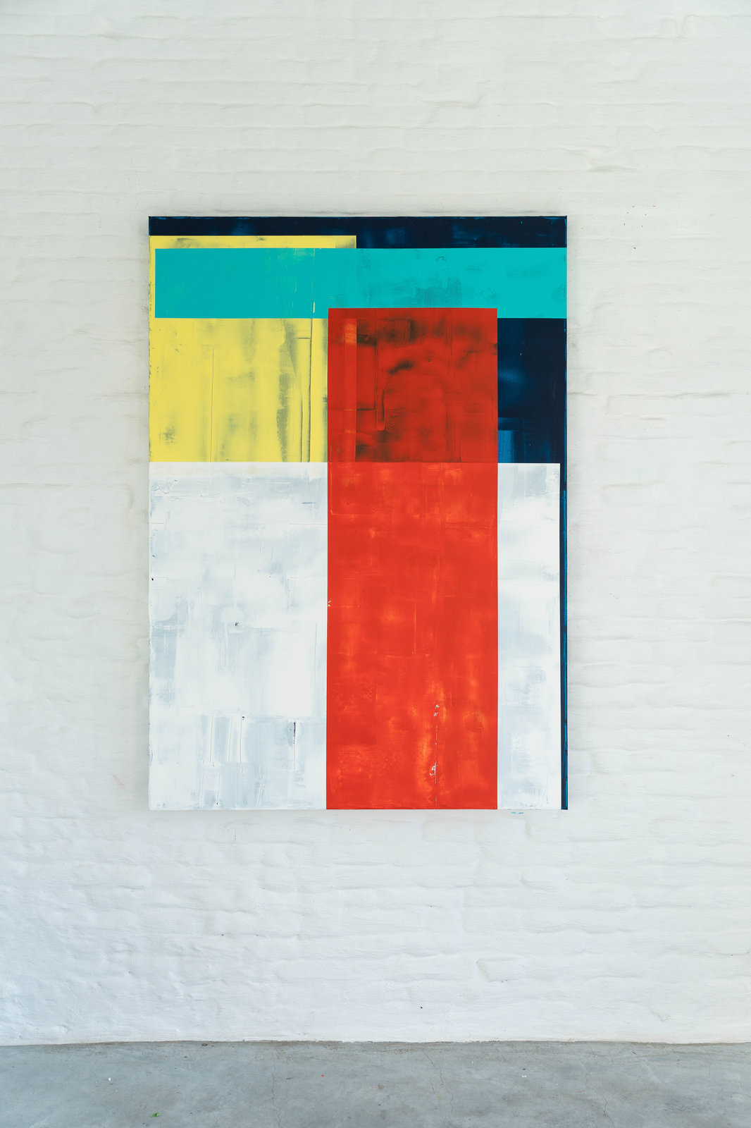 Onder de Lagen XVI, schilderij van Alanis Blondeel, 120 × 170