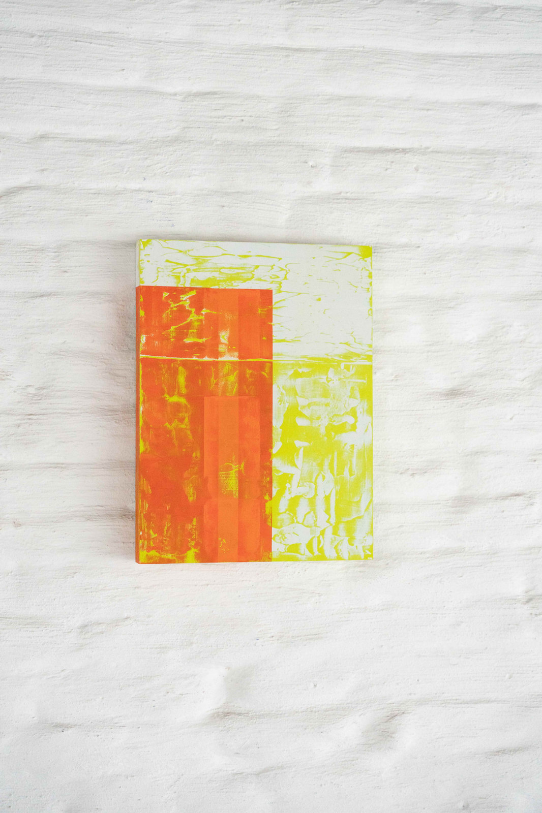 Orange Monday III, schilderij van Alanis Blondeel, 30 × 40 × 3 cm