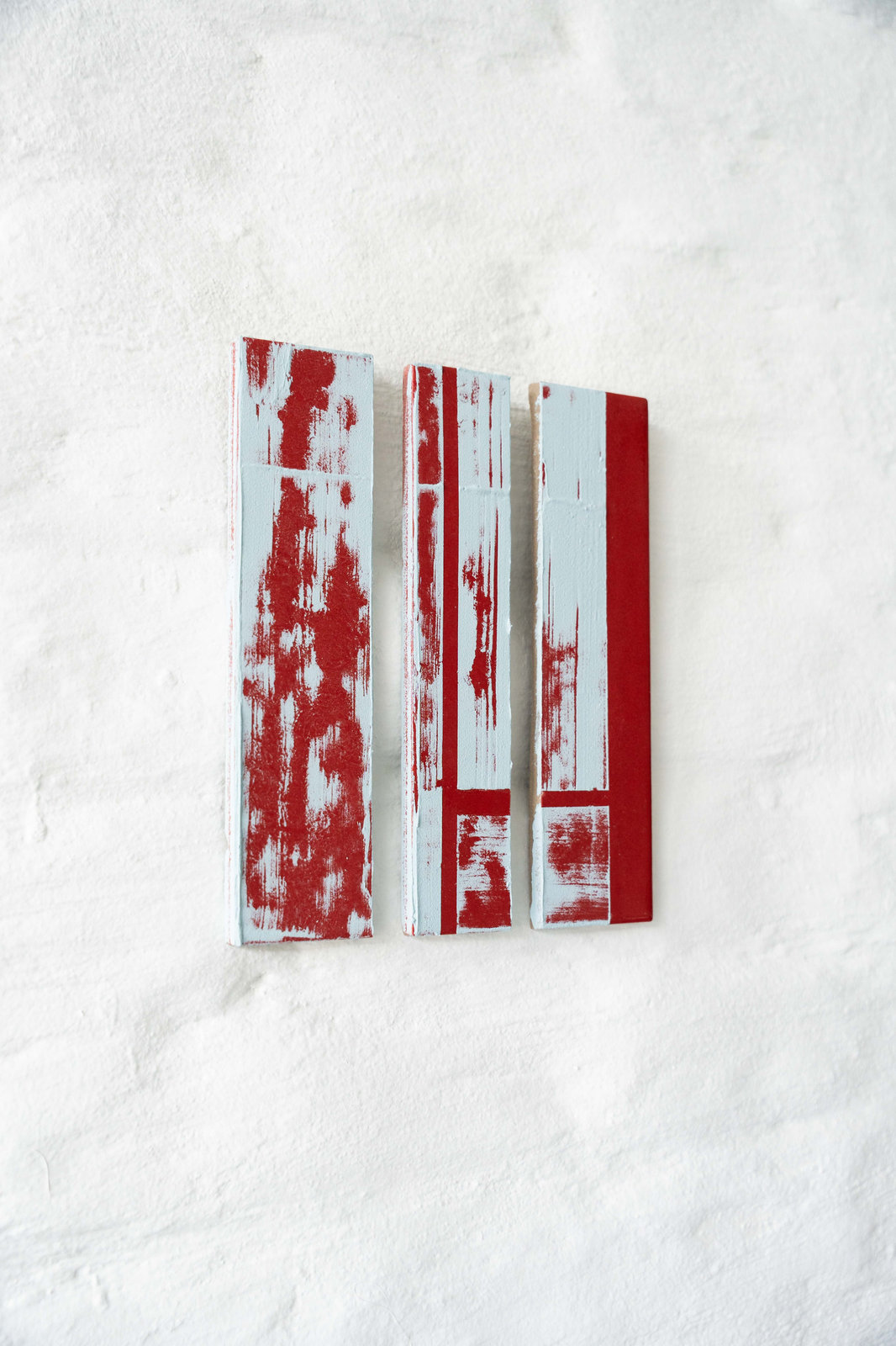 TILES II, schilderij van Alanis Blondeel, 5 variabelen